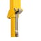 Global Industrial Steel Ladder Safety Post, Yellow Powder Coated 713158 - alternate 6